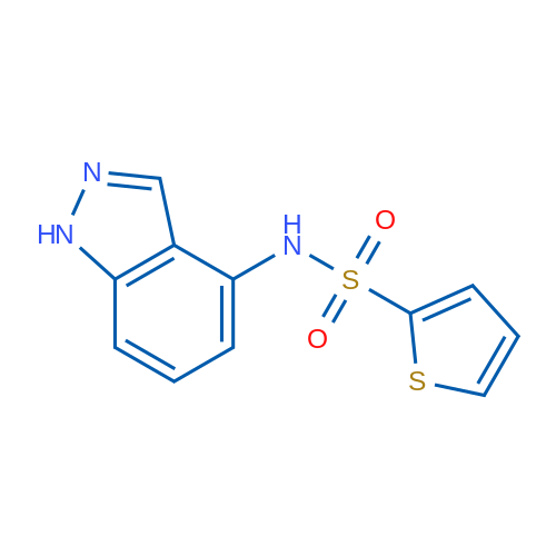 N-(1H-Indazol-4-yl)thiophene-2-sulfonamide 1g