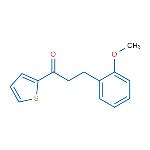 3-(2-Methoxyphenyl)-1-(thiophen-2-yl)propan-1-one 1g
