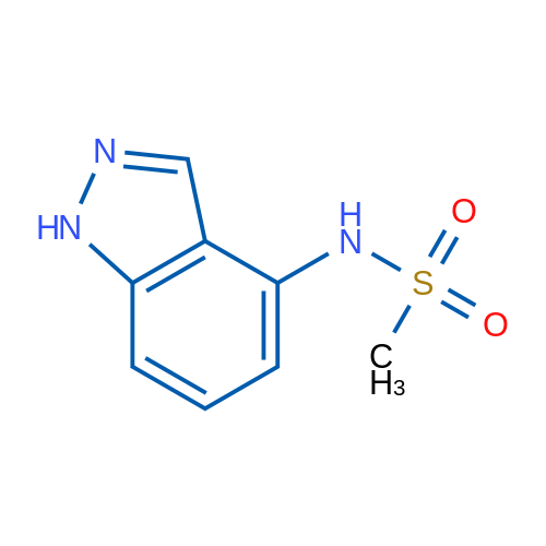 N-(1H-Indazol-4-yl)methanesulfonamide 1g