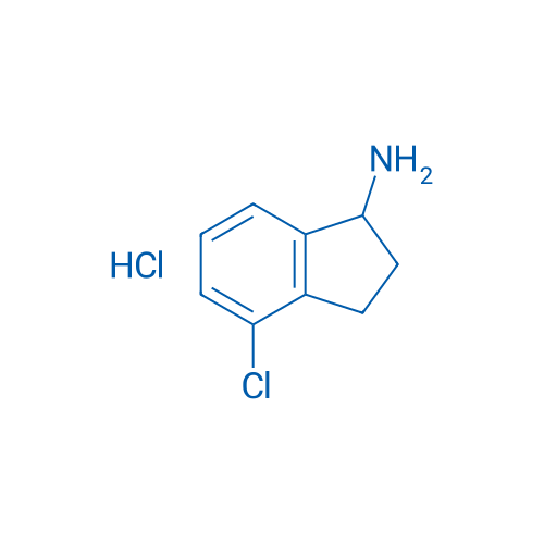 4-Chloro-2,3-dihydro-1H-inden-1-amine hydrochloride 1g