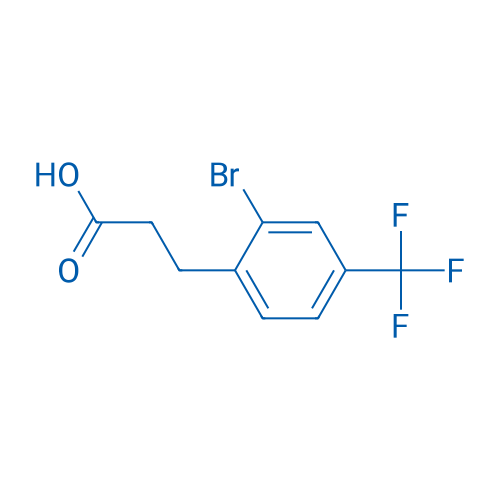 3-(2-Bromo-4-(trifluoromethyl)phenyl)propanoic acid 100mg