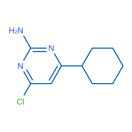 4-Chloro-6-cyclohexylpyrimidin-2-amine 1g