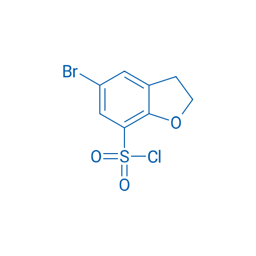 5-Bromo-2,3-dihydrobenzofuran-7-sulfonyl chloride 1g