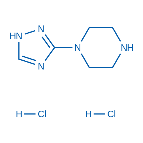 1-(1H-1,2,4-Triazol-3-yl)piperazine dihydrochloride 100mg