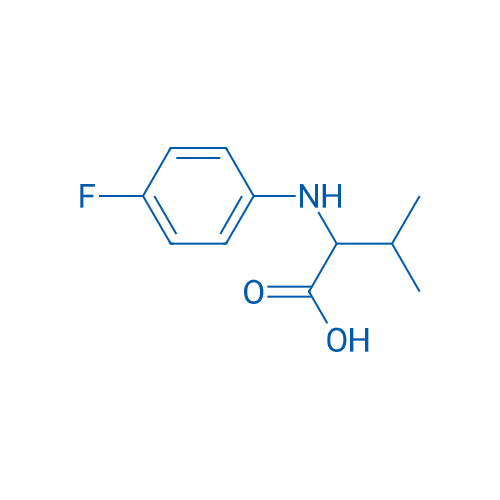 2-((4-Fluorophenyl)amino)-3-methylbutanoic acid 1g