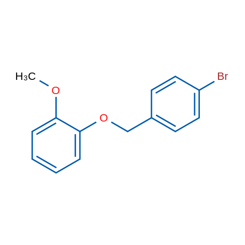 1-((4-Bromobenzyl)oxy)-2-methoxybenzene 1g