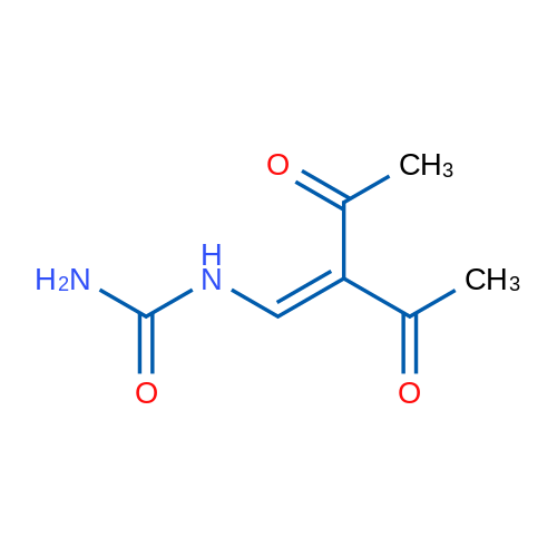 1-(2-Acetyl-3-oxobut-1-en-1-yl)urea 5g