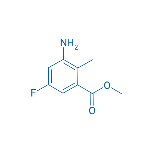 Methyl 3-amino-5-fluoro-2-methylbenzoate 100mg