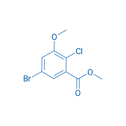 Methyl 5-bromo-2-chloro-3-methoxybenzoate 250mg
