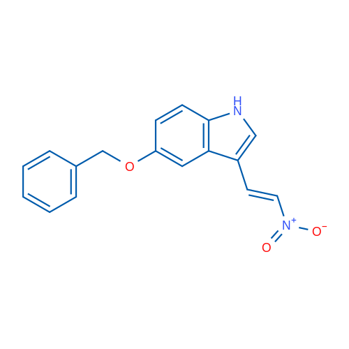 5-(Benzyloxy)-3-(2-nitrovinyl)-1H-indole 1g