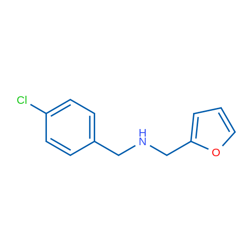 N-(4-Chlorobenzyl)-1-(furan-2-yl)methanamine 5g