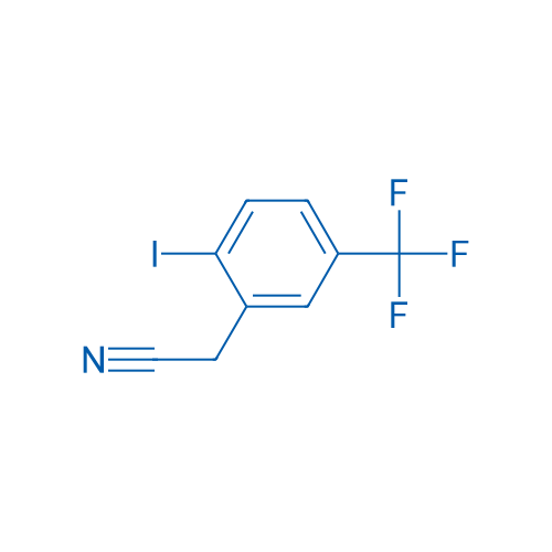 2-(2-Iodo-5-(trifluoromethyl)phenyl)acetonitrile 250mg