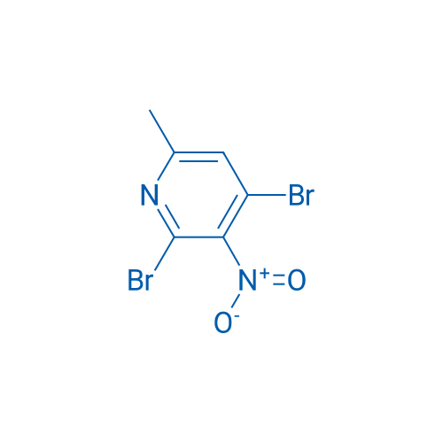 2,4-Dibromo-6-methyl-3-nitropyridine 1g