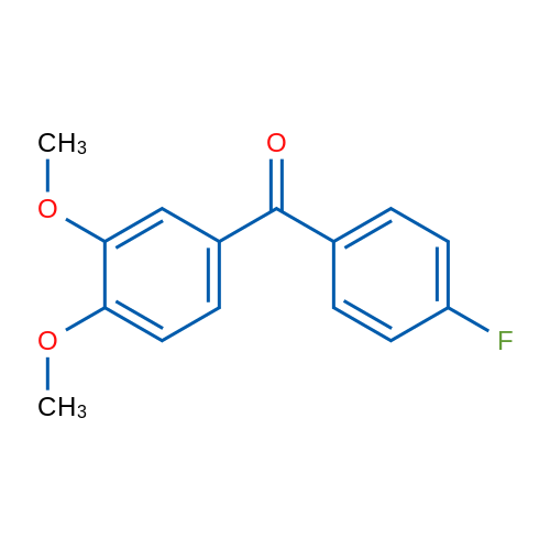 (3,4-Dimethoxyphenyl)(4-fluorophenyl)methanone 1g