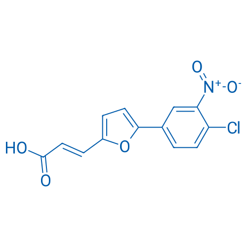 3-(5-(4-Chloro-3-nitrophenyl)furan-2-yl)acrylic acid 1g