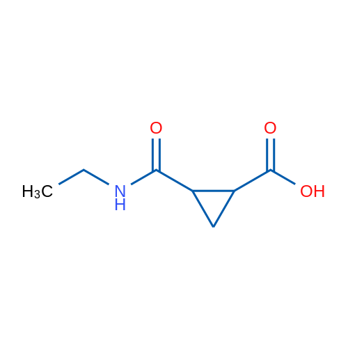 2-(Ethylcarbamoyl)cyclopropanecarboxylic acid 1g