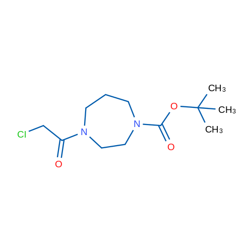 tert-Butyl 4-(2-chloroacetyl)-1,4-diazepane-1-carboxylate 1g