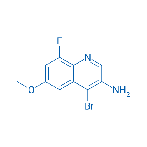4-Bromo-8-fluoro-6-methoxyquinolin-3-amine 1g