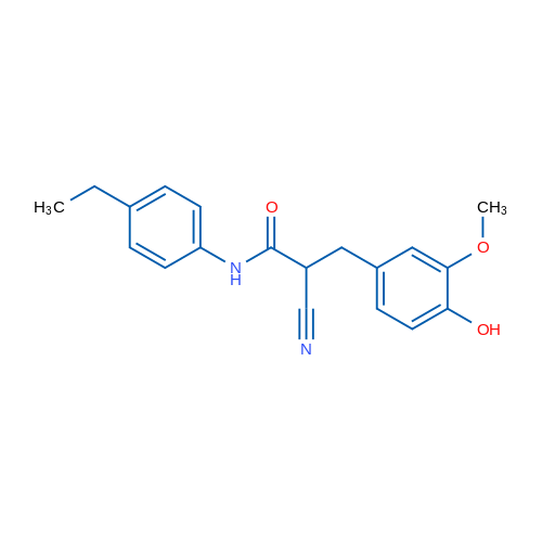 2-Cyano-N-(4-ethylphenyl)-3-(4-hydroxy-3-methoxyphenyl)propanamide 1g