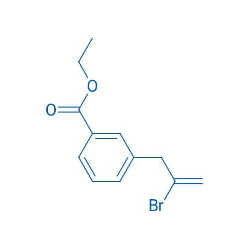 2-Bromo-3-(3-carboethoxyphenyl)-1-propene 1g