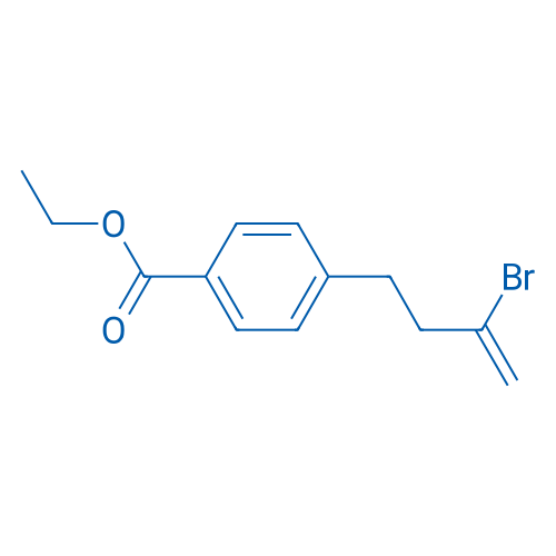 2-Bromo-4-(4-carboethoxyphenyl)-1-butene 1g