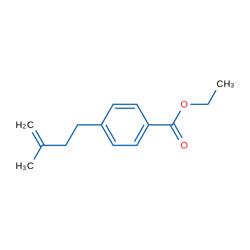 4-(4-Carboethoxyphenyl)-2-methyl-1-butene 1g