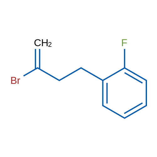 2-Bromo-4-(2-fluorophenyl)-1-butene 1g