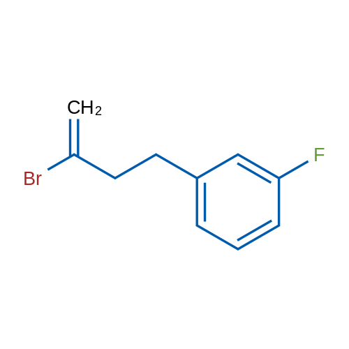 2-Bromo-4-(3-fluorophenyl)-1-butene 5g