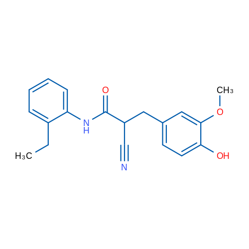 2-Cyano-N-(2-ethylphenyl)-3-(4-hydroxy-3-methoxyphenyl)propanamide 1g