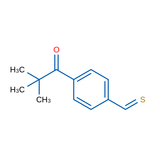 2,2-Dimethyl-4'-thiomethylpropiophenone 1g