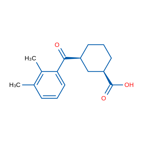 cis-3-(2,3-Dimethylbenzoyl)cyclohexane-1-carboxylic acid 1g