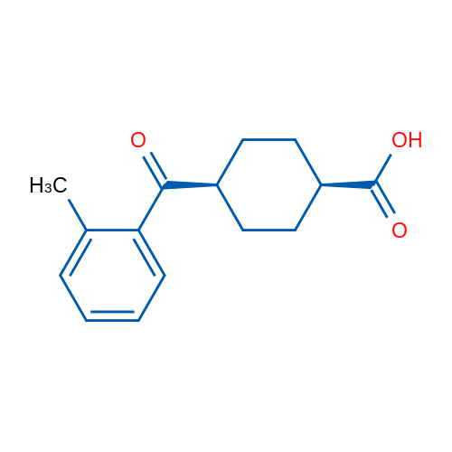cis-4-(2-Methylbenzoyl)cyclohexanecarboxylic acid 1g