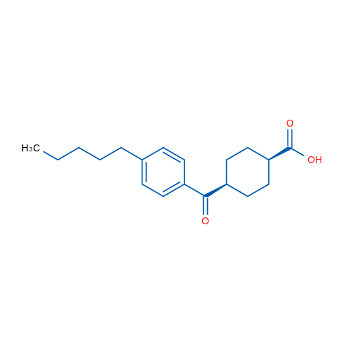 cis-4-(4-Pentylbenzoyl)cyclohexanecarboxylic acid 1g