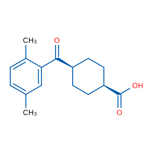cis-4-(2,5-Dimethylbenzoyl)cyclohexanecarboxylic acid 1g