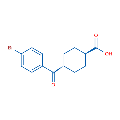 trans-4-(4-Bromobenzoyl)cyclohexanecarboxylic acid 1g