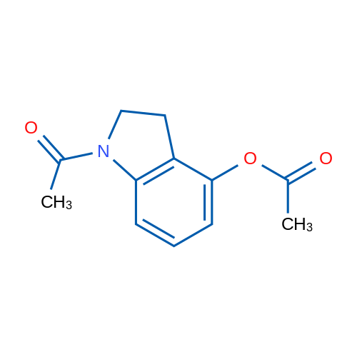 1-Acetylindolin-4-yl acetate 1g