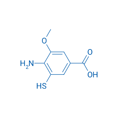 4-Amino-3-mercapto-5-methoxybenzoic acid 250mg