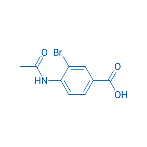 4-Acetamido-3-bromobenzoic acid 1g