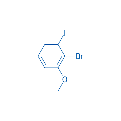 2-Bromo-1-iodo-3-methoxybenzene 250mg