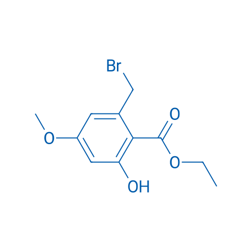 Ethyl 2-(bromomethyl)-6-hydroxy-4-methoxybenzoate 1g
