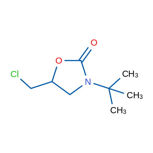 3-tert-Butyl-5-(chloromethyl)-1,3-oxazolidin-2-one 1g