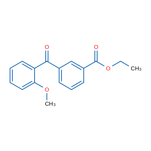 3-Carboethoxy-2'-methoxybenzophenone 1g