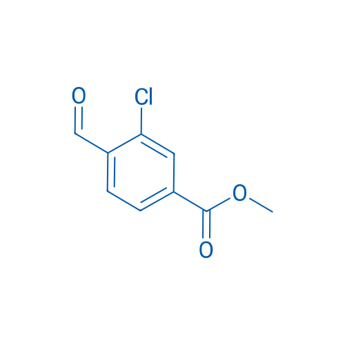 Methyl 3-chloro-4-formylbenzoate 250mg