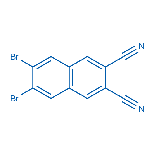 6,7-Dibromonaphthalene-2,3-dicarbonitrile 250mg