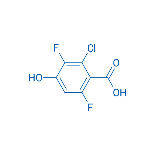 2-Chloro-3,6-difluoro-4-hydroxybenzoic acid 100mg