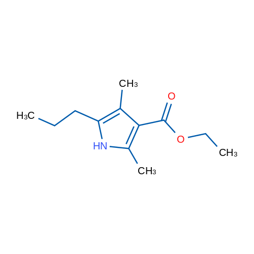 Ethyl 2,4-dimethyl-5-propionyl-1H-pyrrole-3-carboxylate 1g