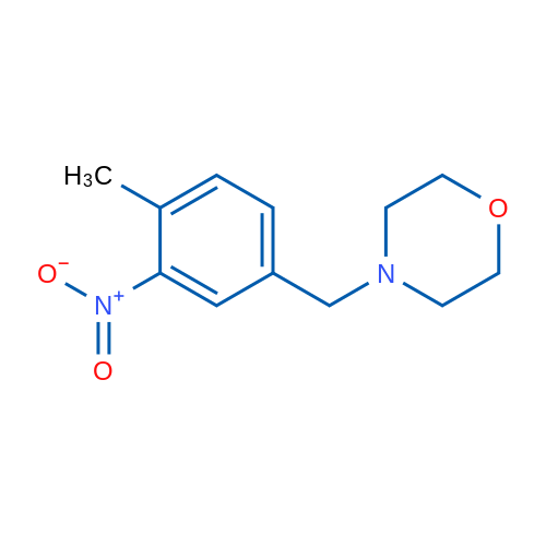 N-(4-MEthyl-3-nitrobenzyl)morpholine 1g