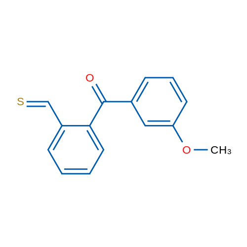 3-Methoxy-2'-thiomethylbenzophenone 1g