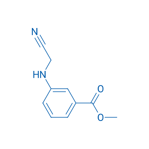 Methyl 3-((cyanomethyl)amino)benzoate 1g