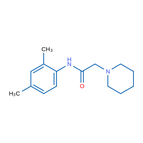 N-(2,4-Dimethylphenyl)-2-(piperidin-1-yl)acetamide 1g
